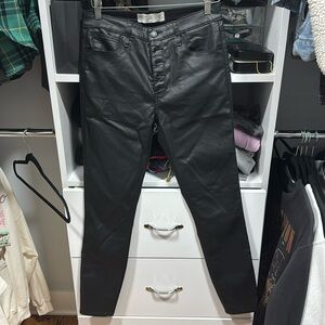Abercrombie & Fitch Coated Jeans